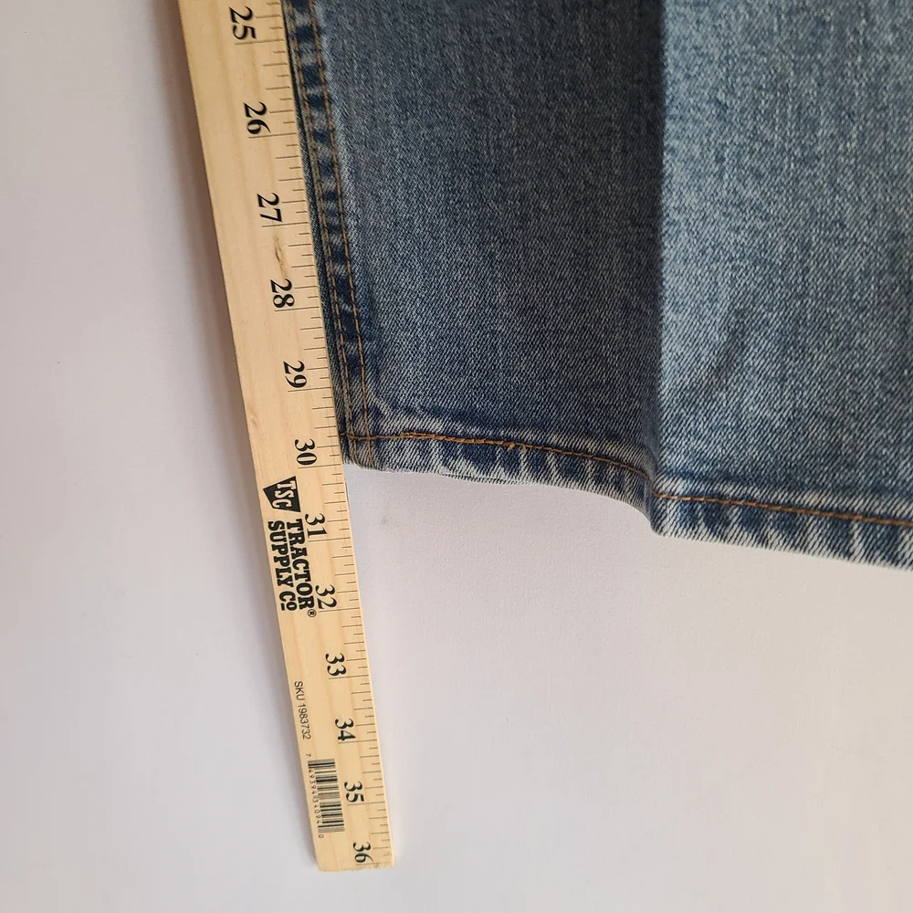 Men's 505 Levi's Size 44X30 Light Blue Straight Jeans